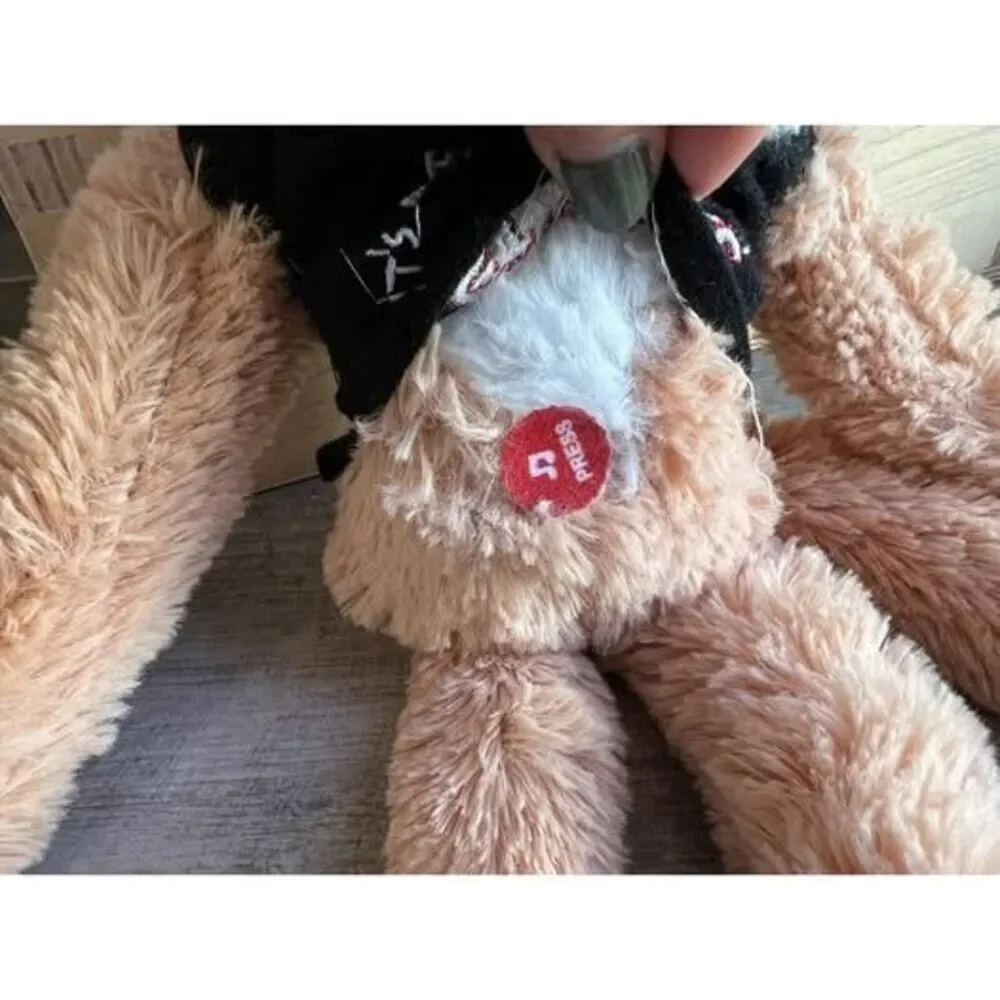 St. Kitts Plush Stuffed Toy Hanging Monkey 18